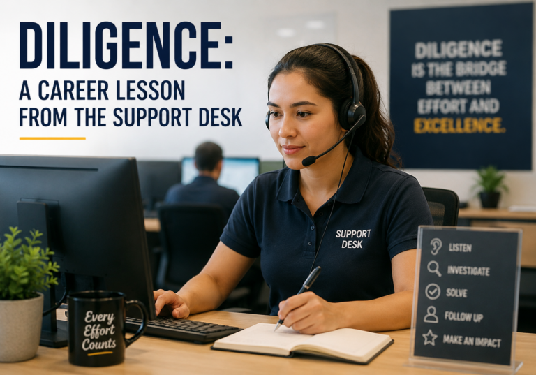 Diligence: A Career Lesson from the Support Desk